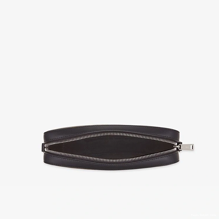 Cheap Red Motif Case In Fabric Fendi Brown FF Camera Compact 0817